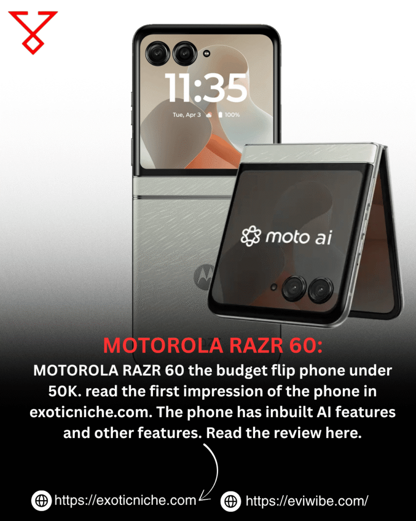 Motorola Razr 60 insta post